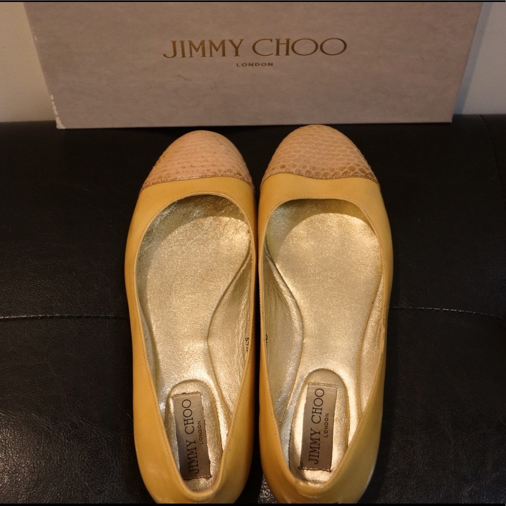 Jimmy Choo Colorblock Ballet Flat